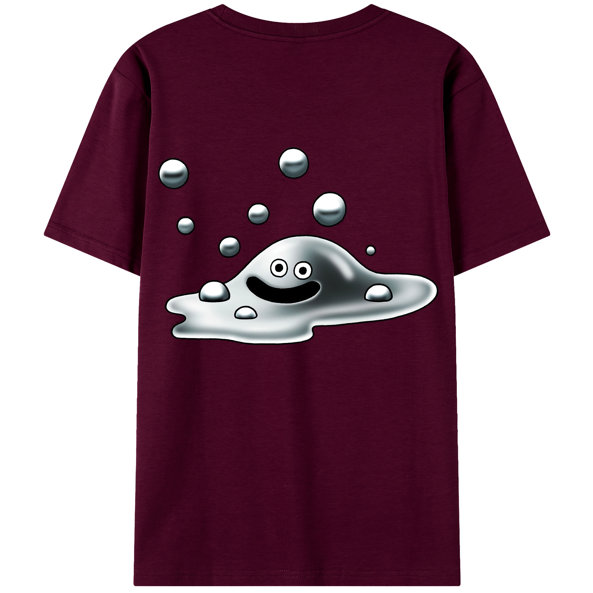 （画像用） ドラゴンクエスト Doragon Kuesuto Dragon Quest レディース半袖Tシャツ(バックプリント)
